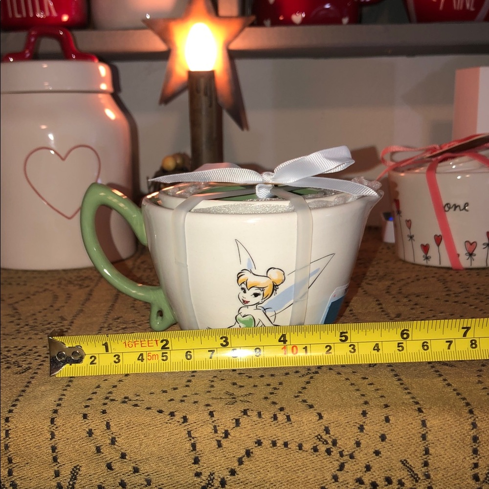 Rae Dunn Disney Tinkerbell Measuring Cups Green Handle - Picture 10 of 12
